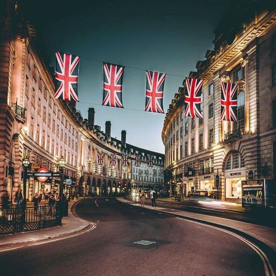 Риджент стрит Лондон