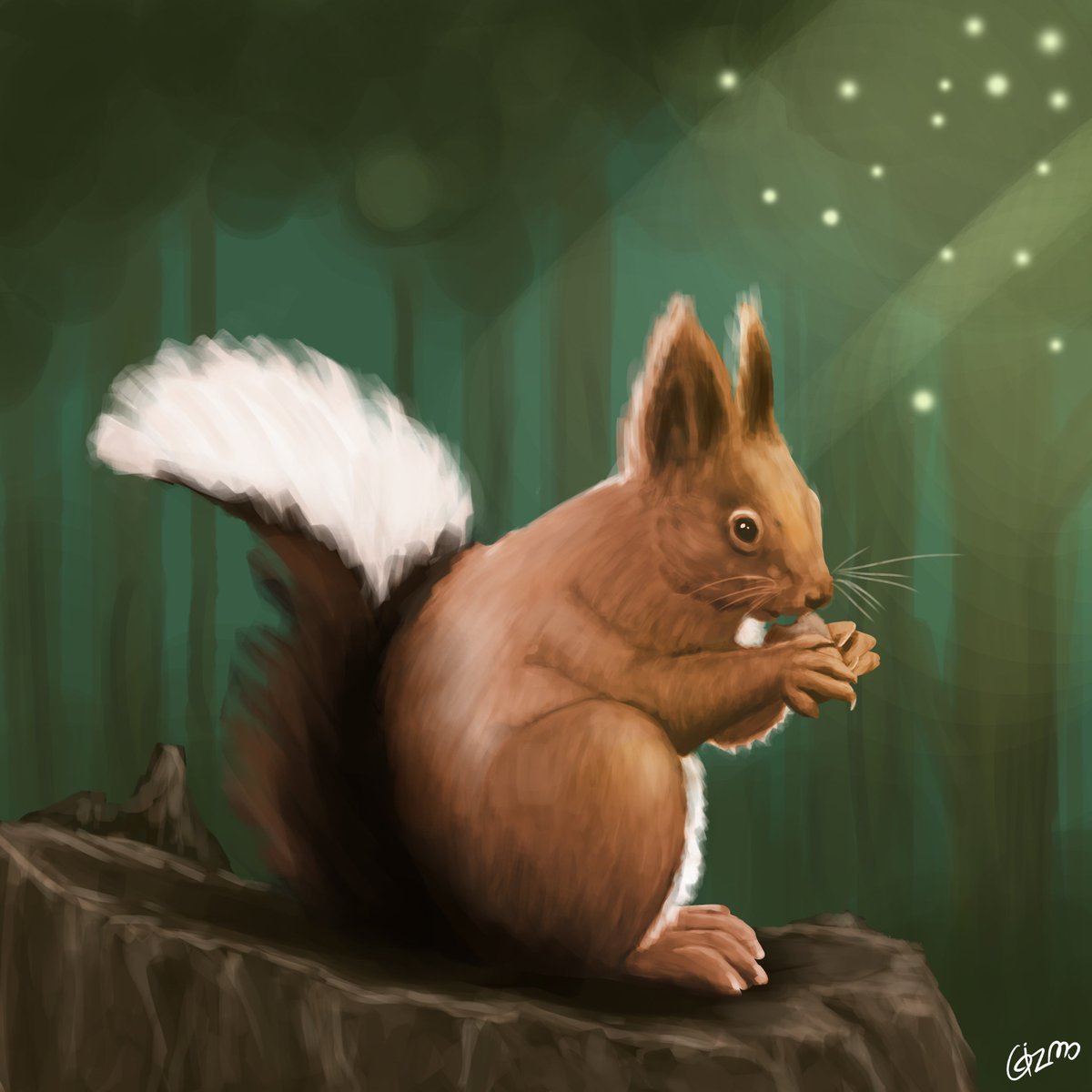 Белка из сказки