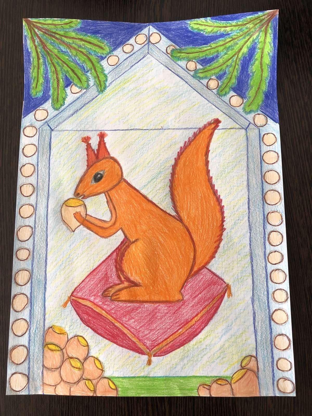 Белка грызет орешки сказка о царе Салтане