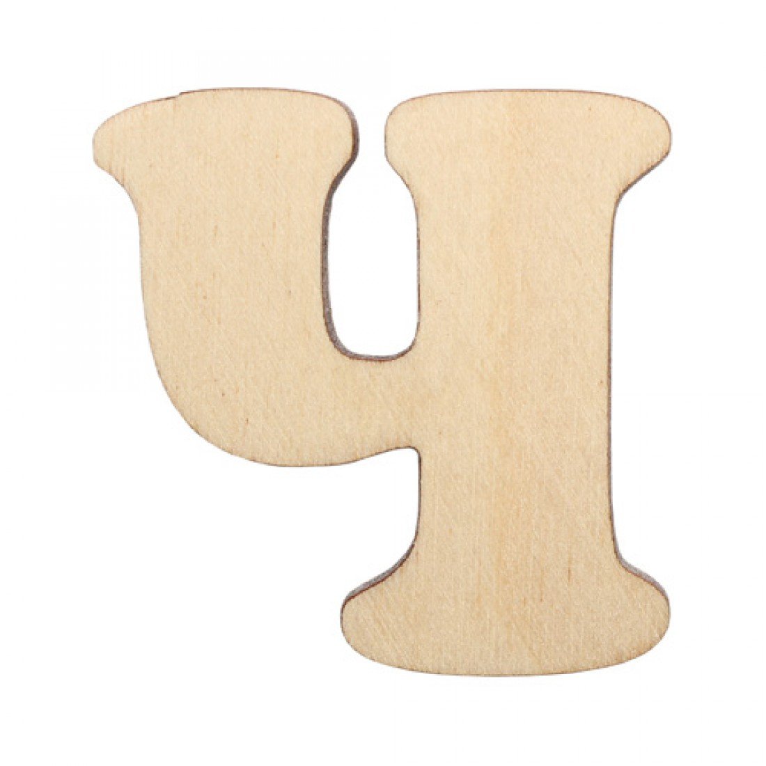 Макет буквы ч