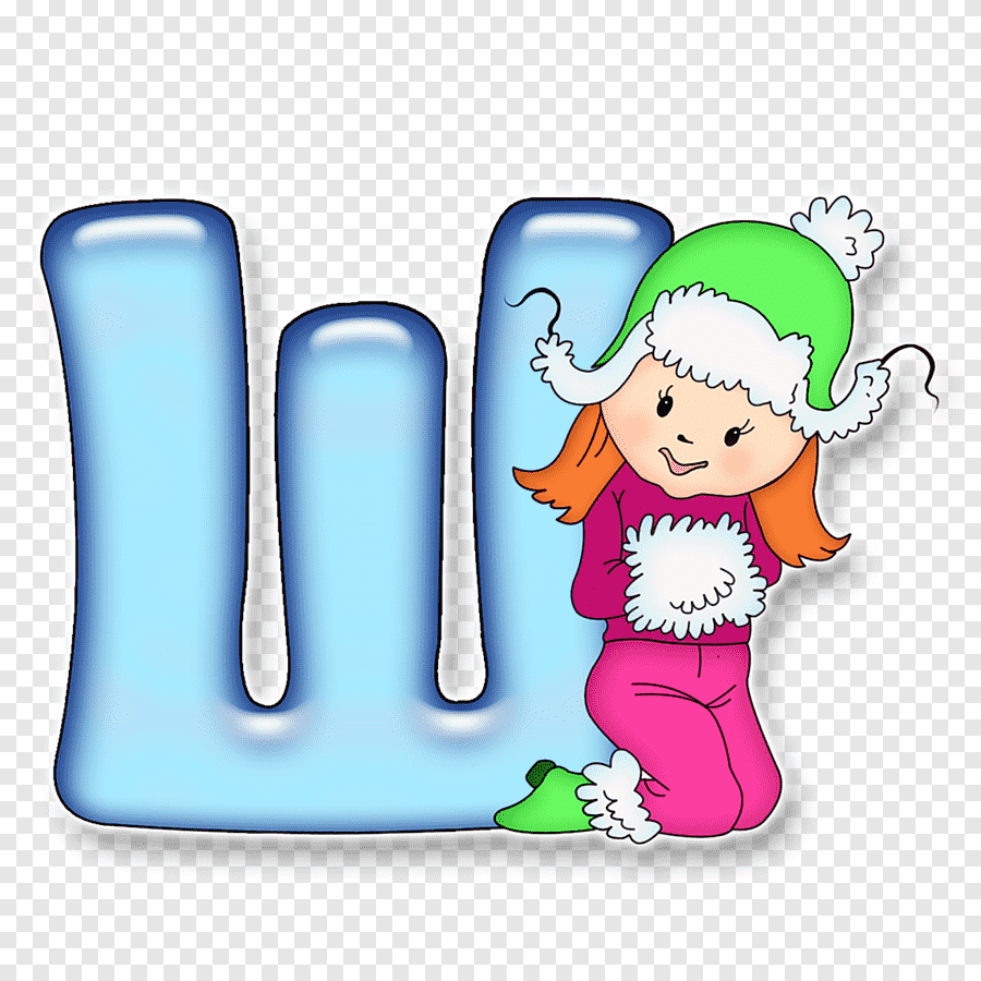 Красочные буквы для детей