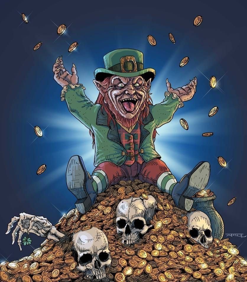 St Patrick's Day Лепрекон