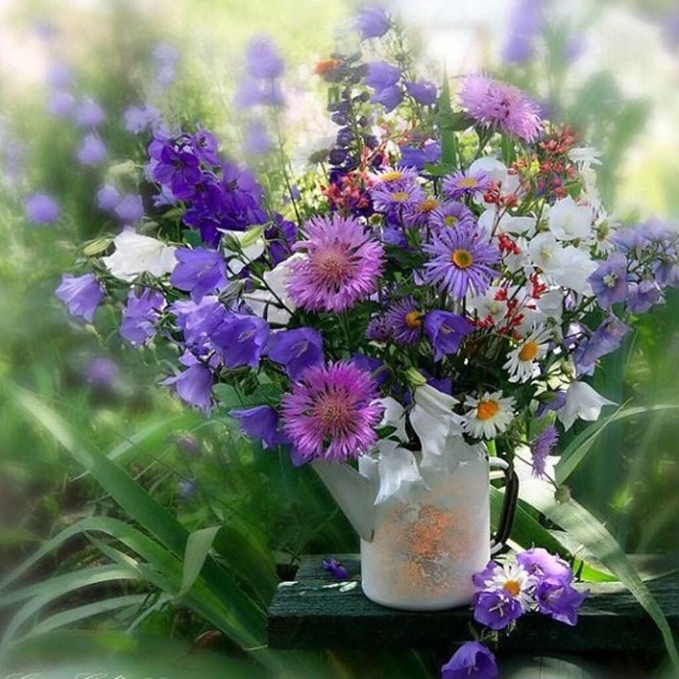 С днем рождения васильки