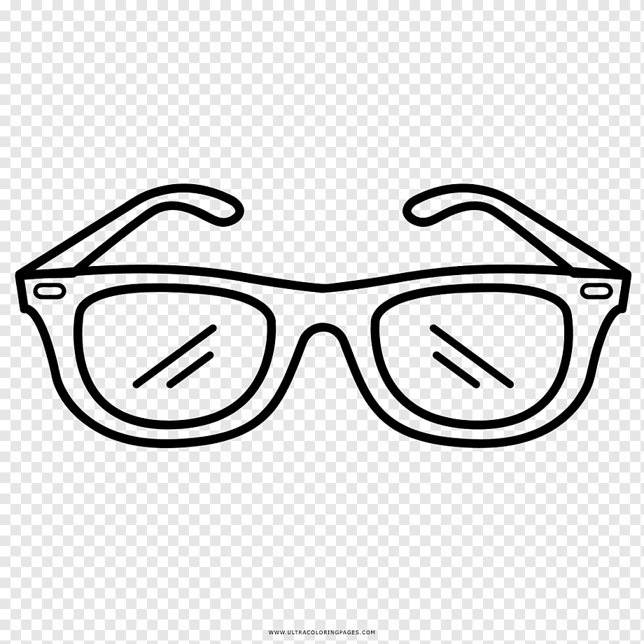 Очки раскраска