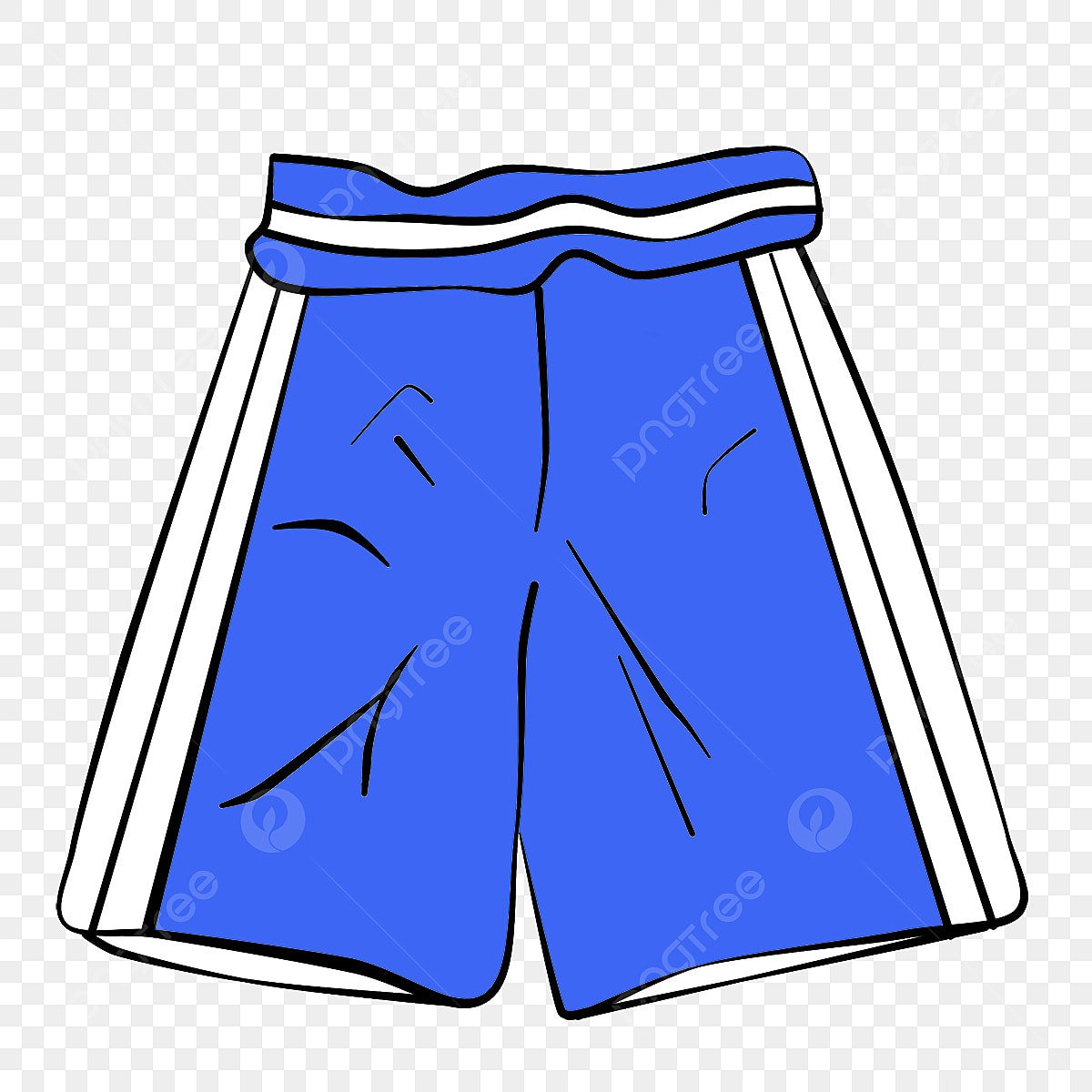 Шорты для детей нарисованные синие