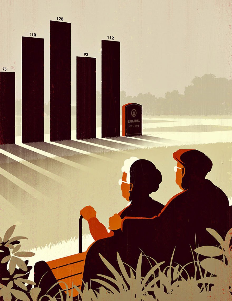 Иллюстрации про современный мир