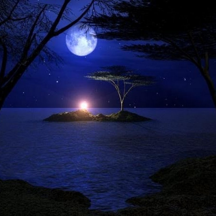 Клод Дебюсси лунный свет рисунок