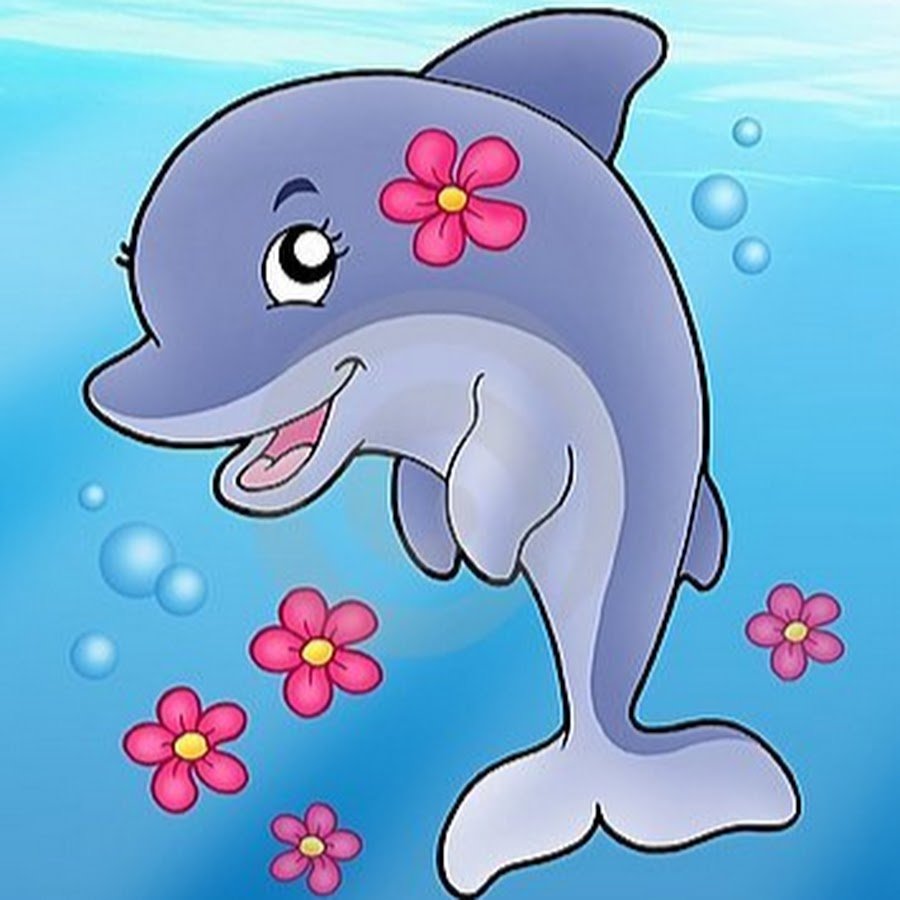 Дельфин вышивка крестом