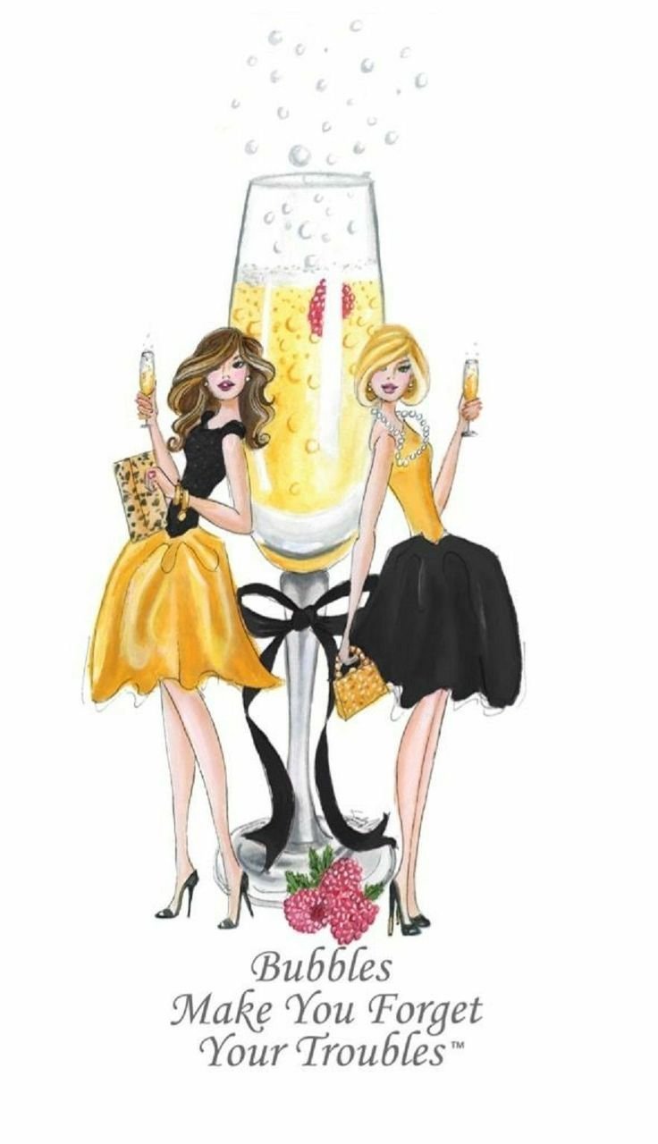 С днём рождения подруге стильно