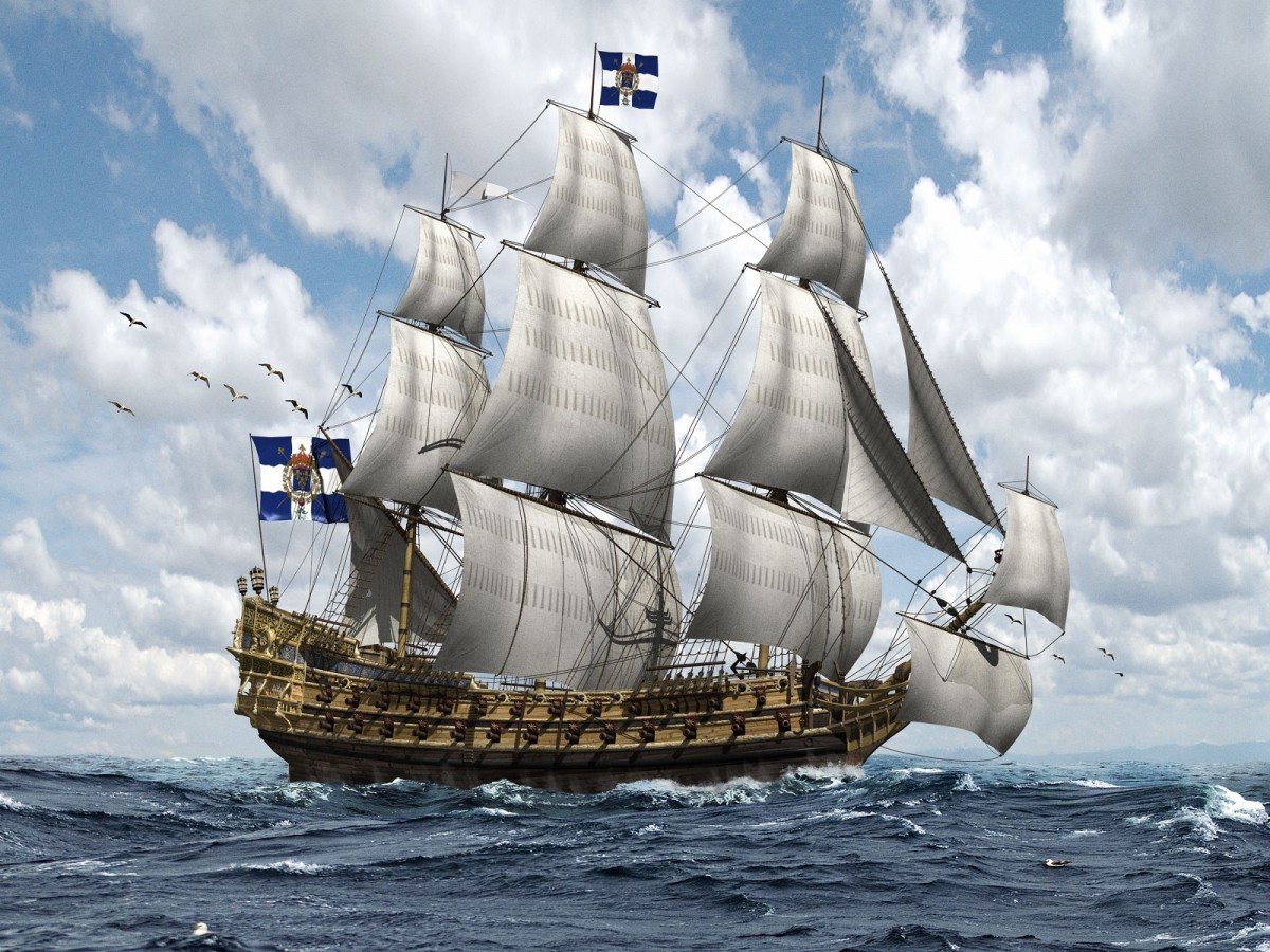 Мановар линейный корабль