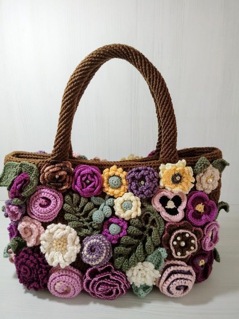 Сумка вязаная