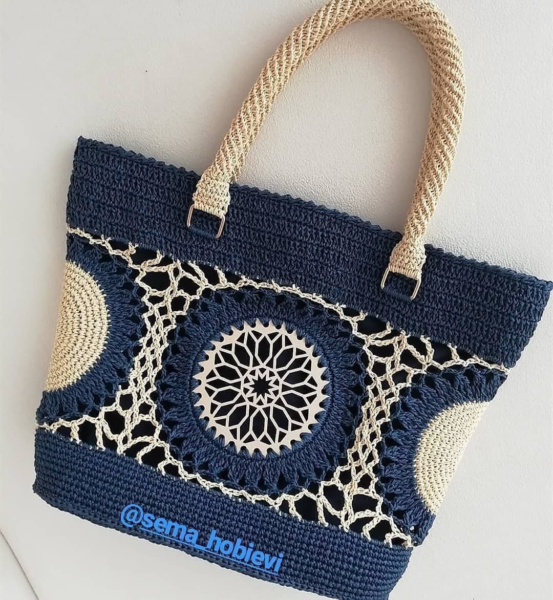 Сумка Дивас бэг вязаная