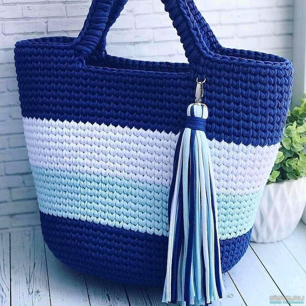 Сумка вязаная