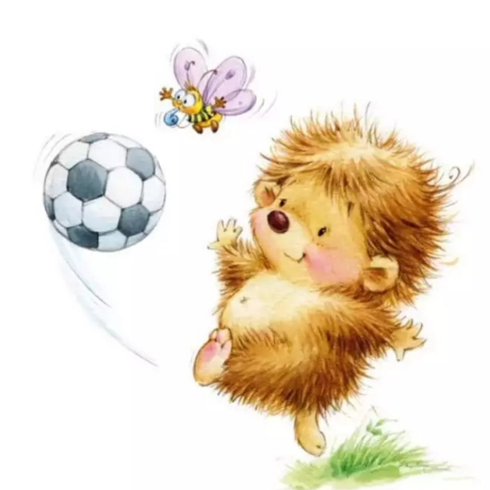 Милые Ёжики художник Марина Федотова