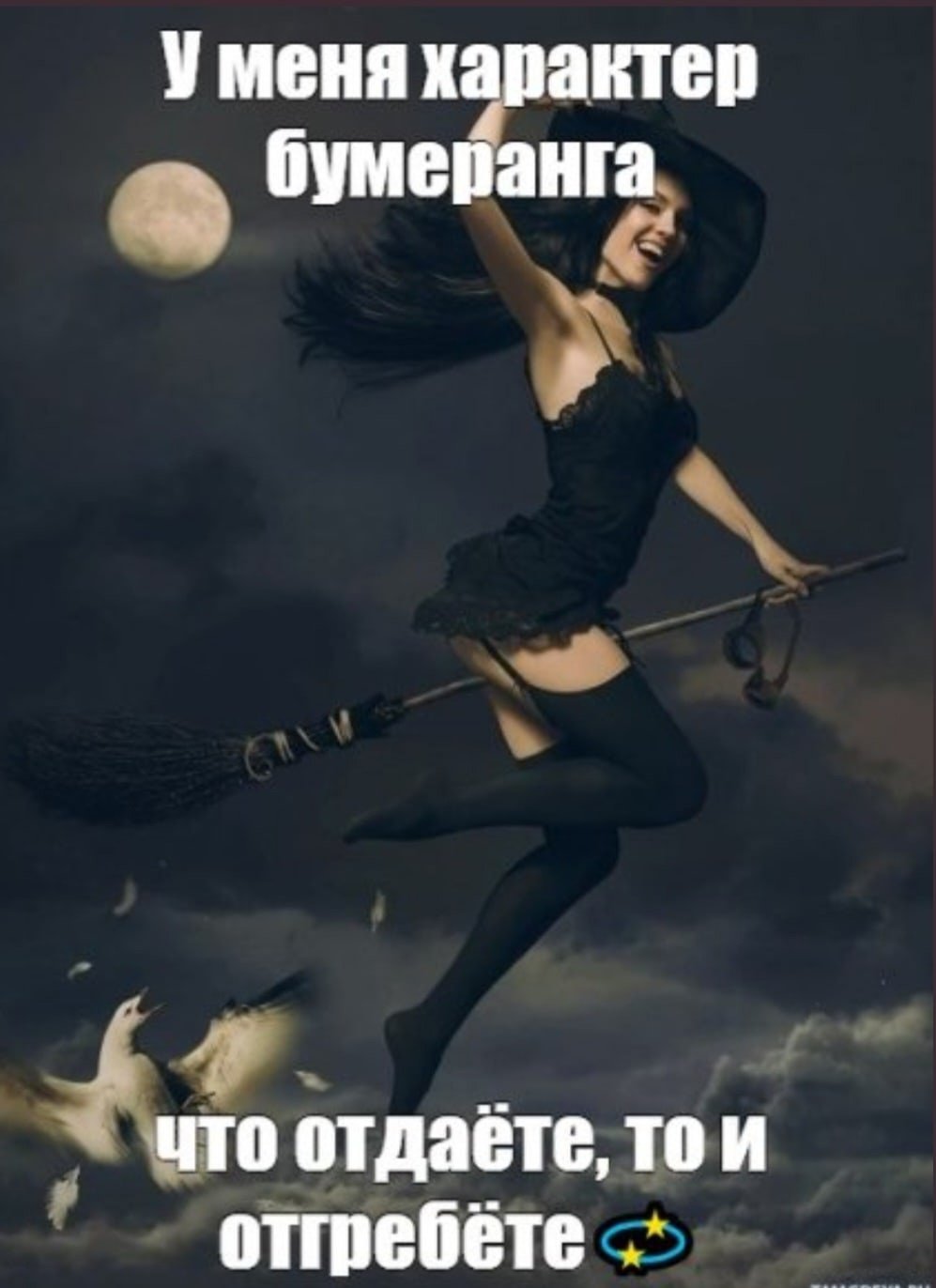 Прикольные фразы про ведьм