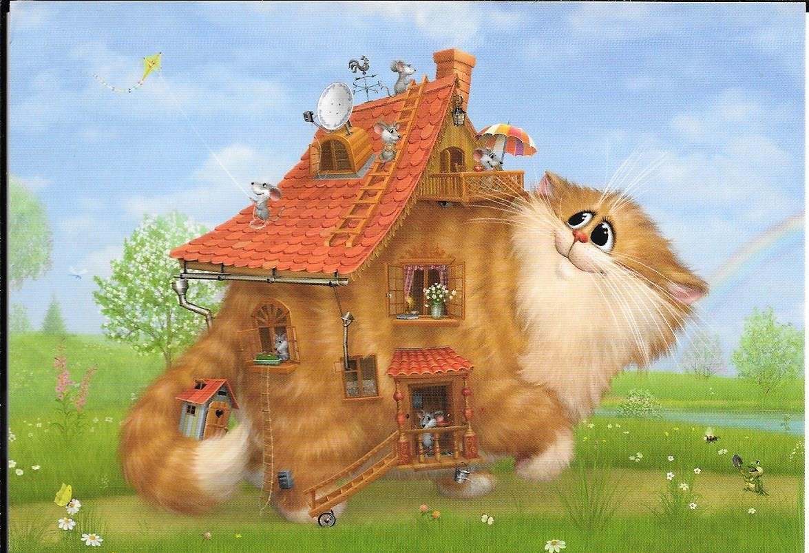 Алексей Долотов кот домик