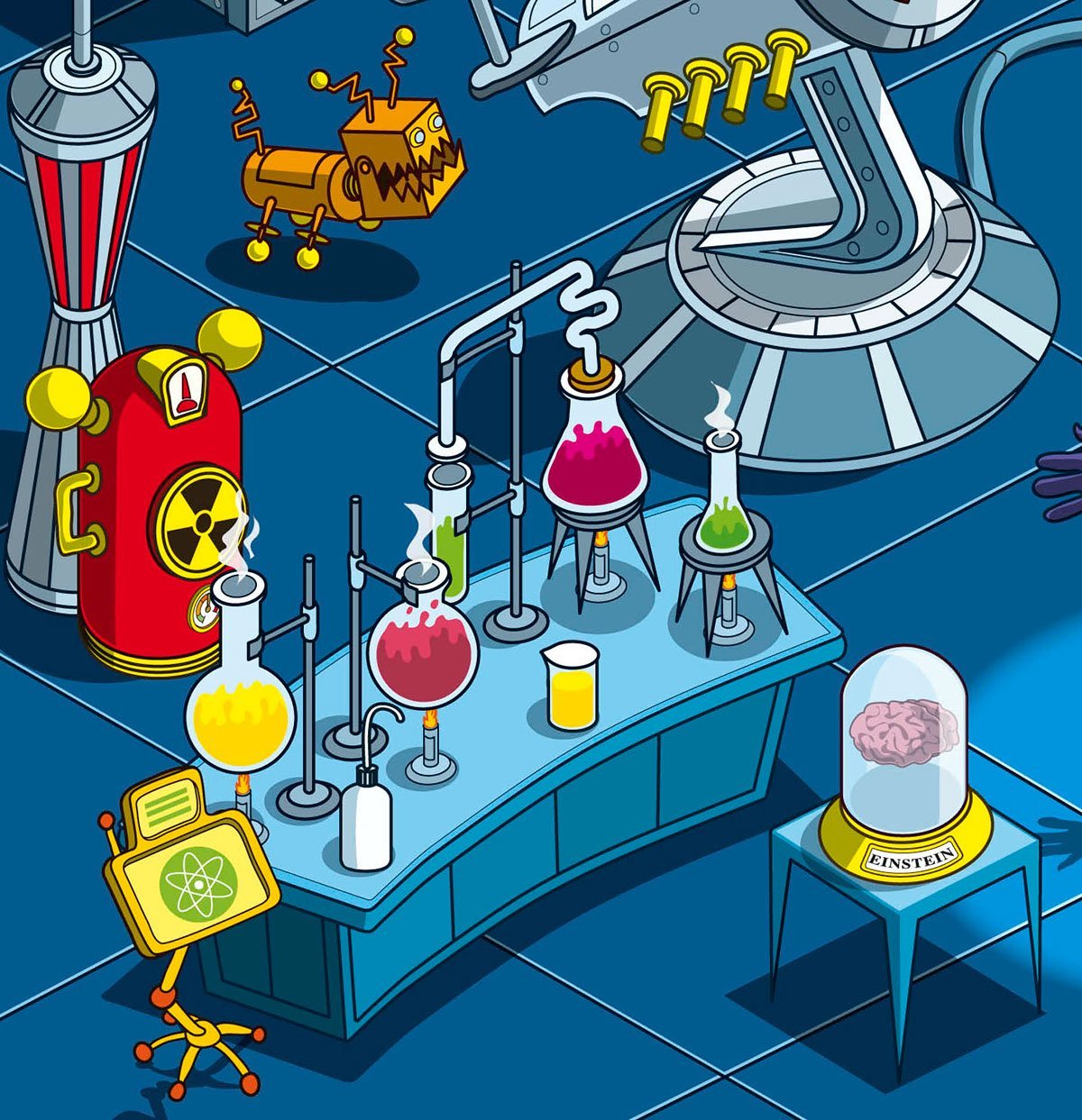 Надпись для детей химическая лаборатория