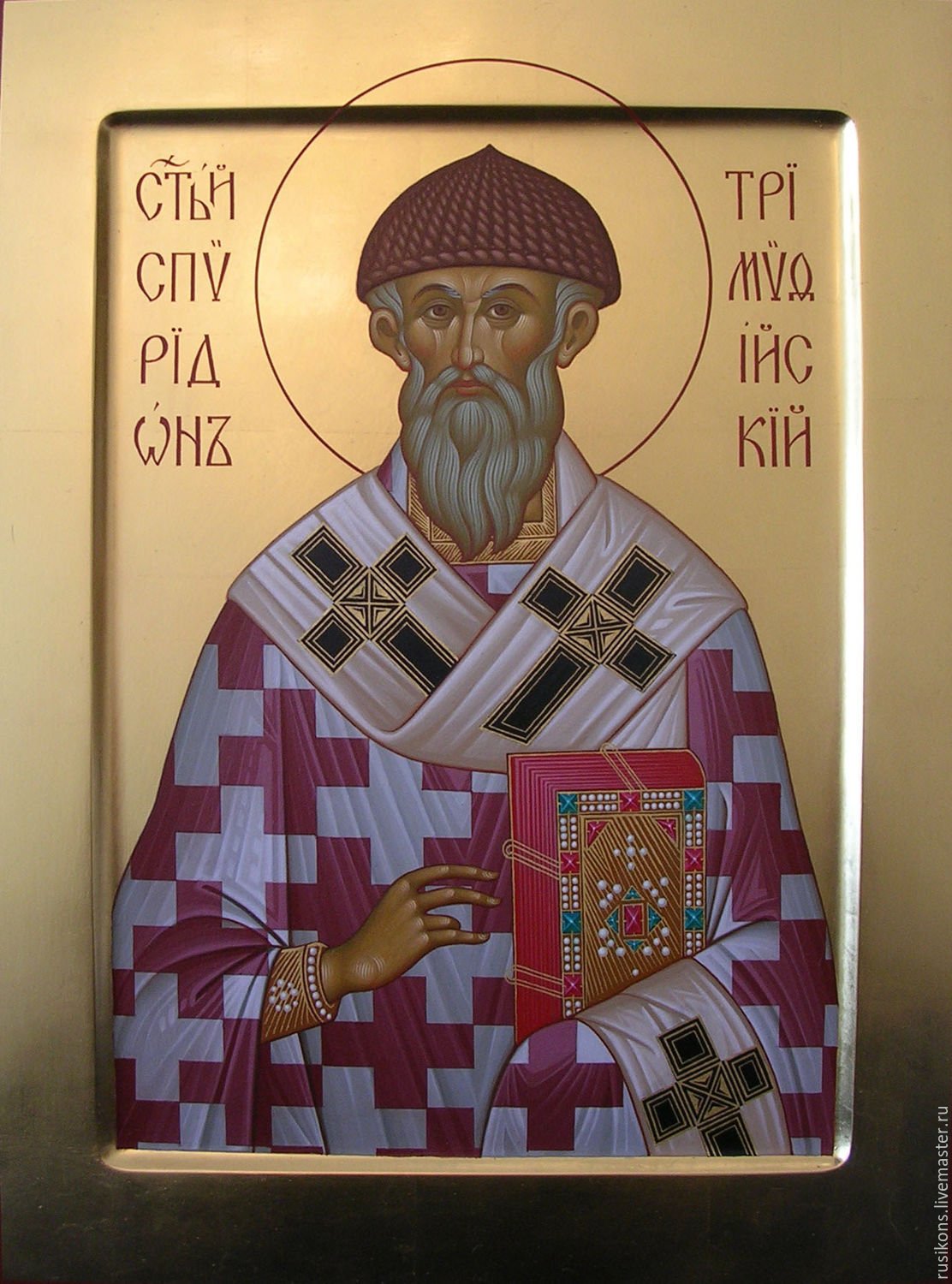 Иконы с ликом Спиридона Тримифунтского