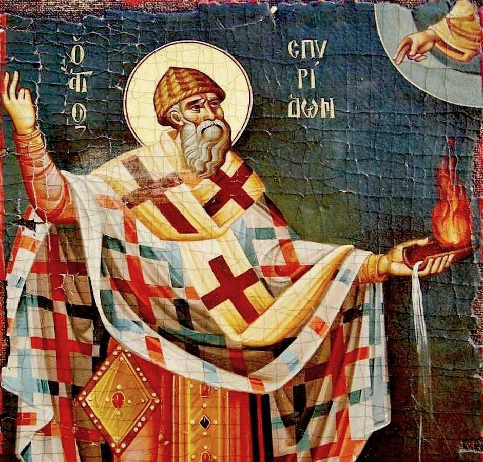 Свт Спиридон Тримифунтский моли Бога о нас