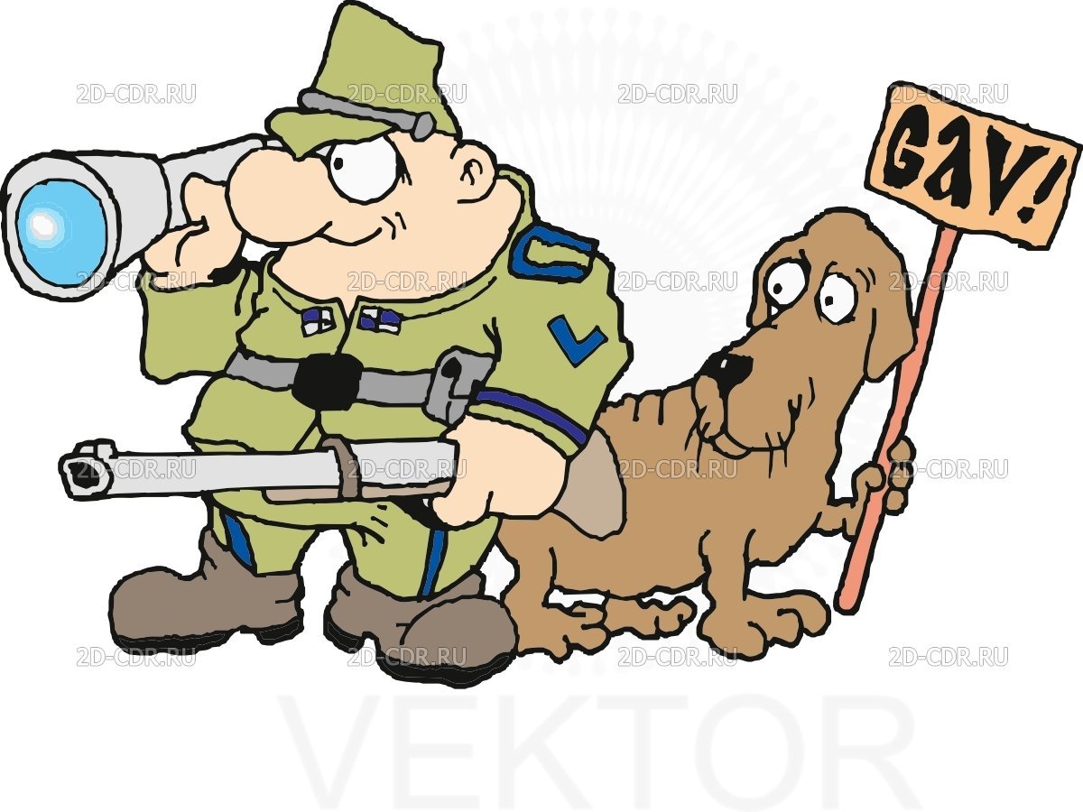 Собака в военной форме