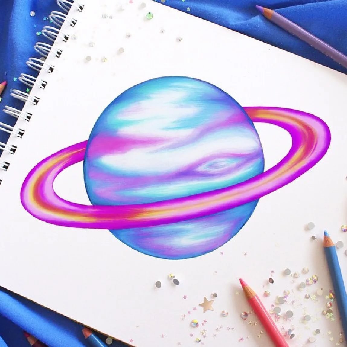 Рисунок легкий планета. Космос рисунок карандашом. Космос рисунок карандашом цветным. Рисунок космоса карандашом для срисовки. Планета рисунок.