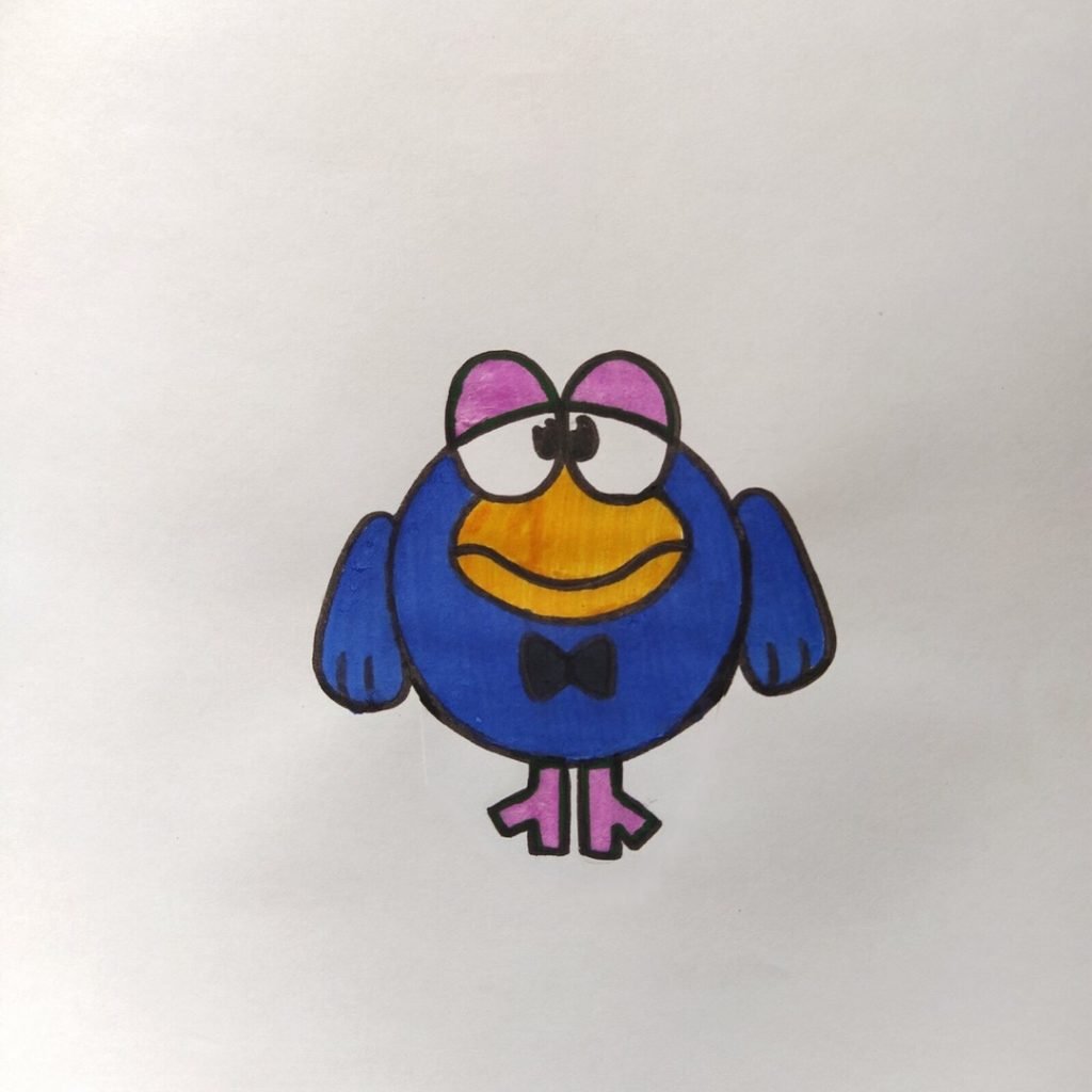 Смешарики нарисовать Бараш карандашом