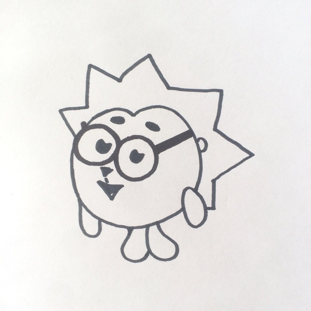 Нюша Смешарики рисунок х