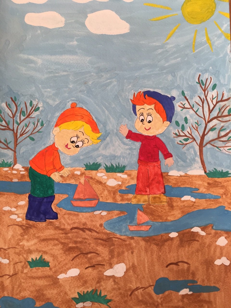 Весна для детей