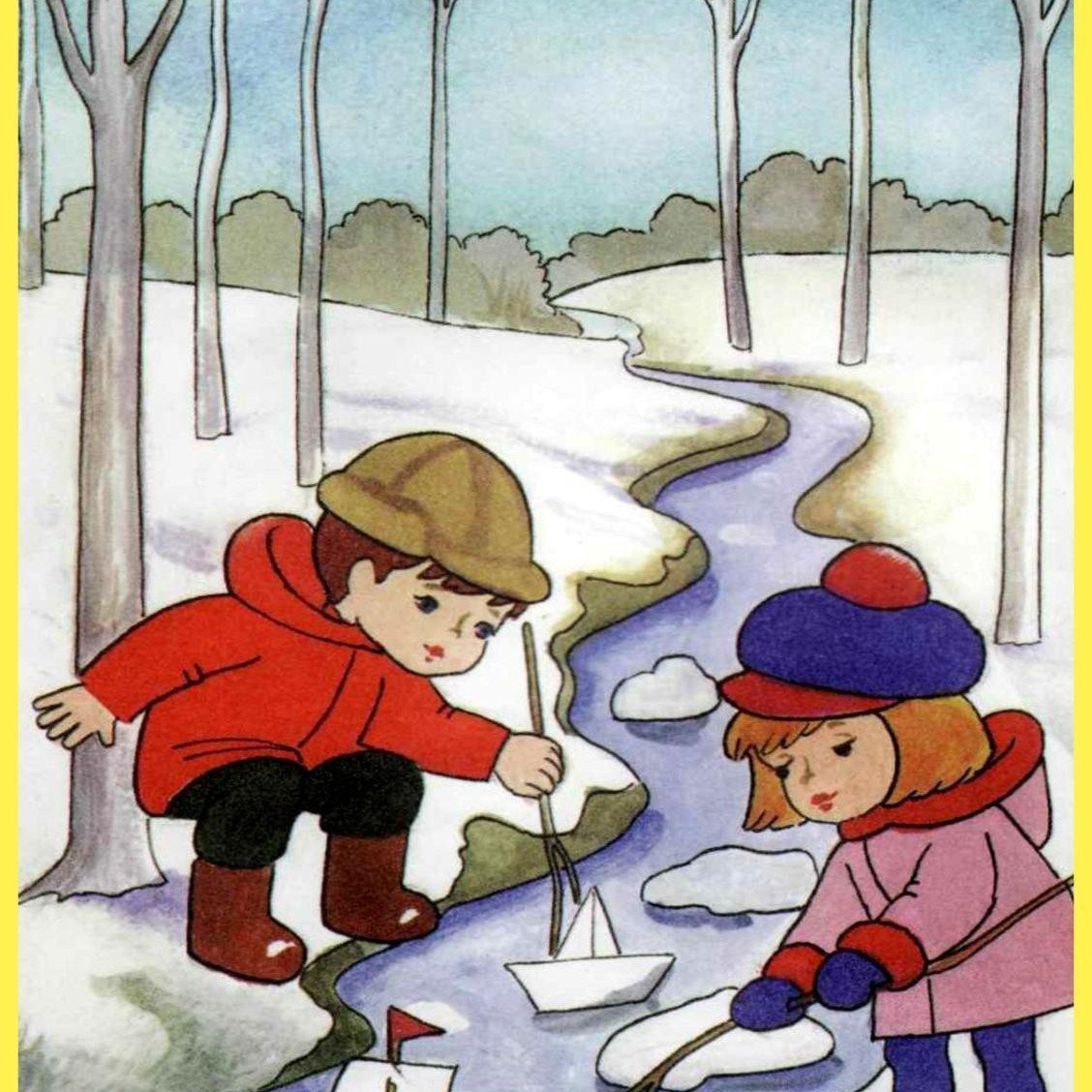 Весна для детей