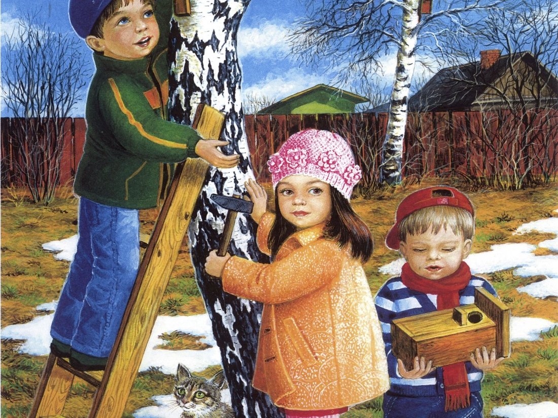 Иллюстрации на тему Весна