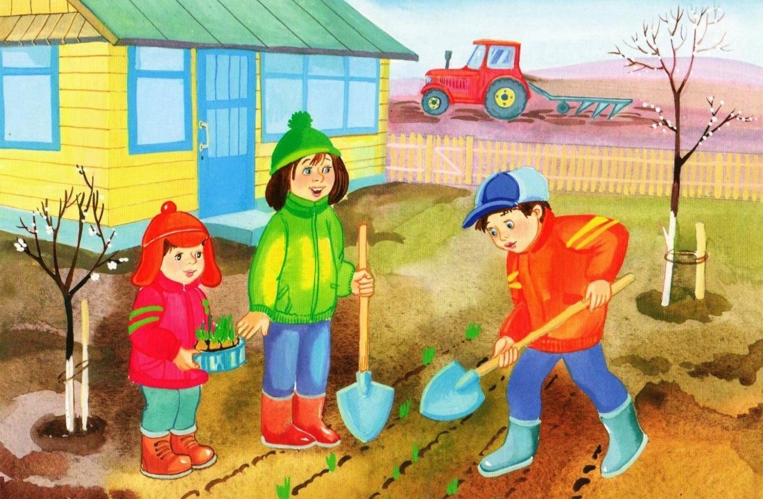 Весна иллюстрации для детей