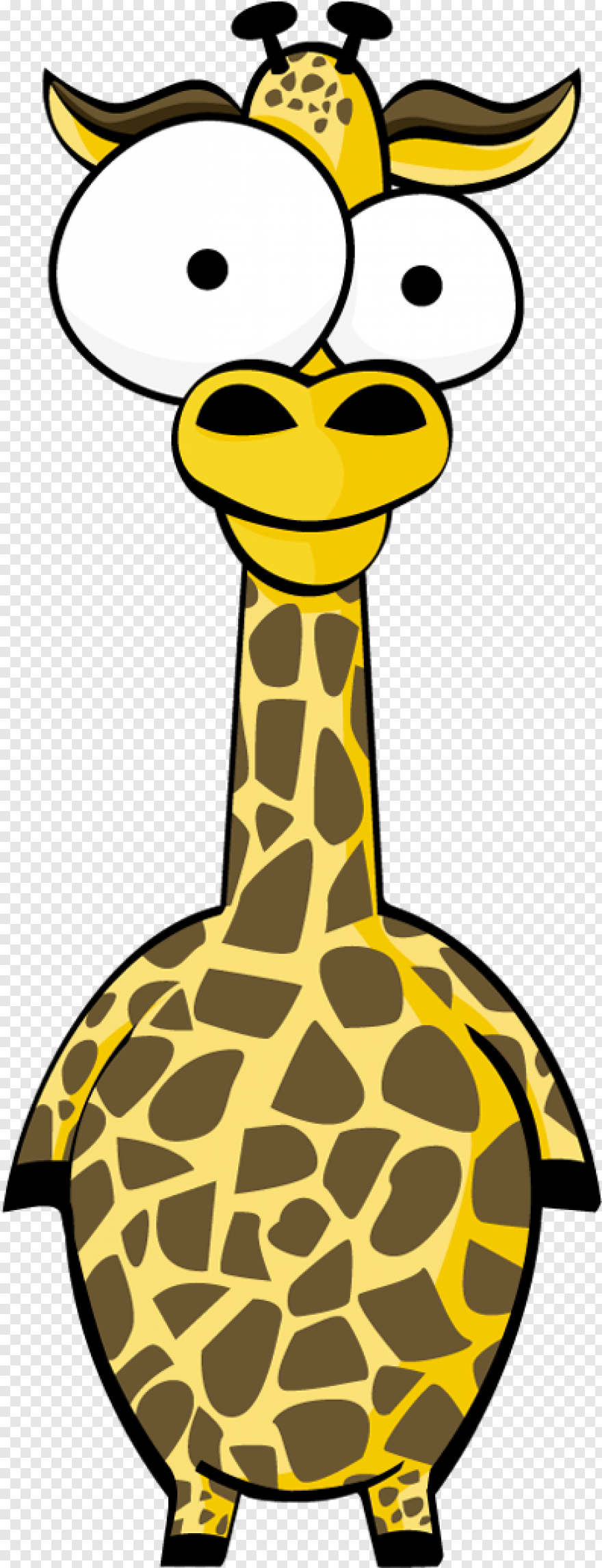 Жираф из мультика