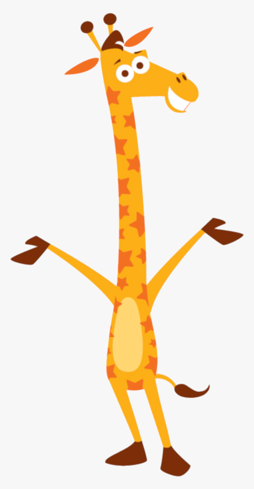 Жираф иллюстрация