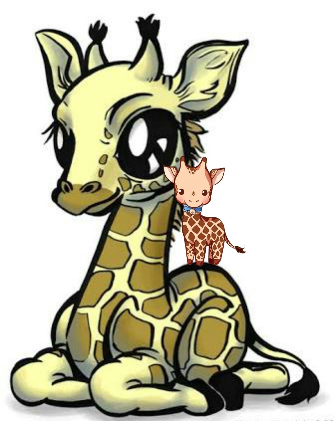 Наброски жирафа