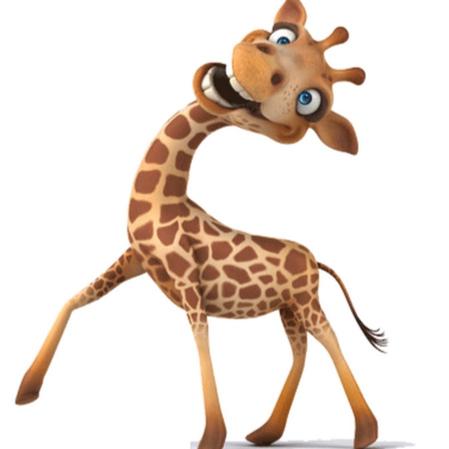 Мордочка жирафа смайлик