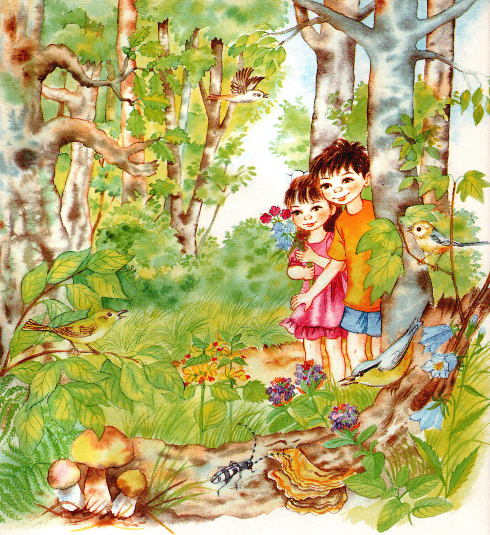 Сюжетные картинки Весна