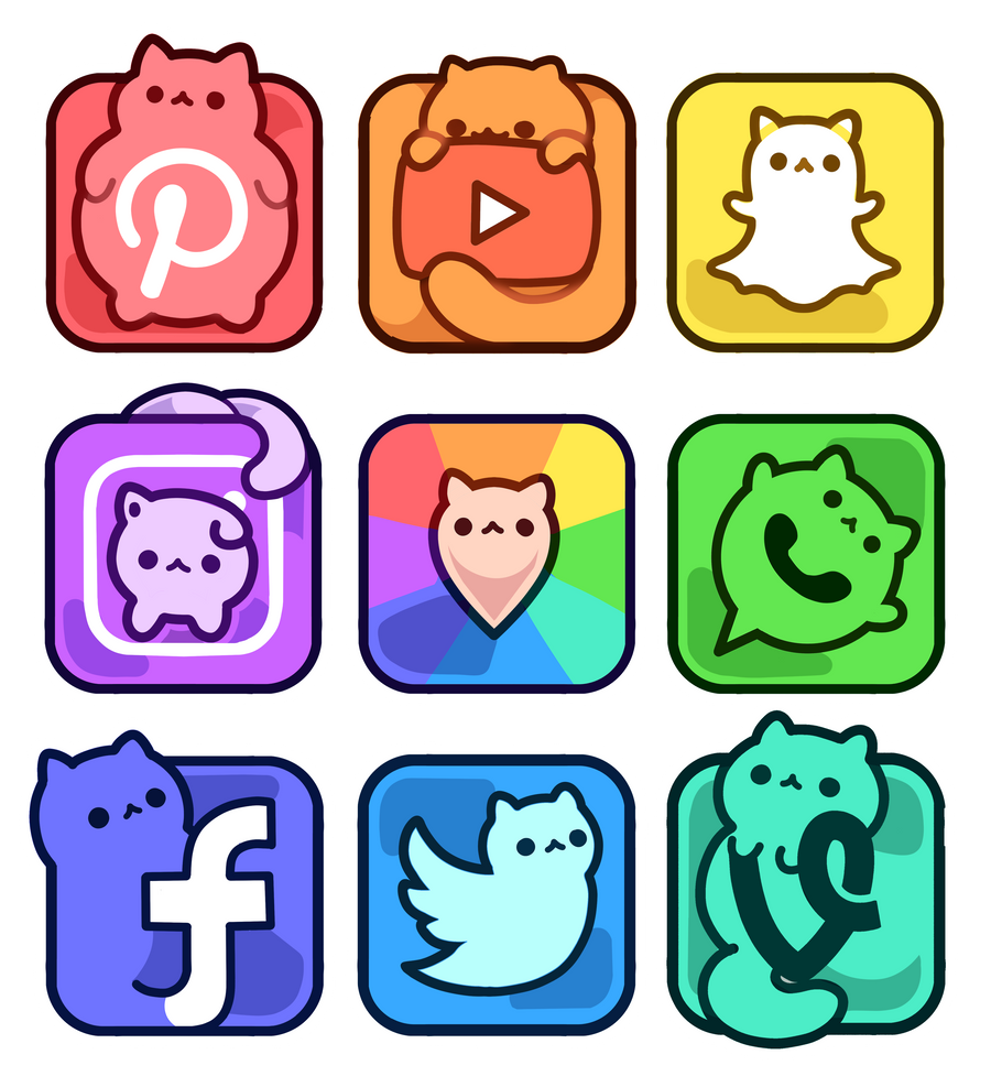 Кавайные рисунки для срисовки лёгкие