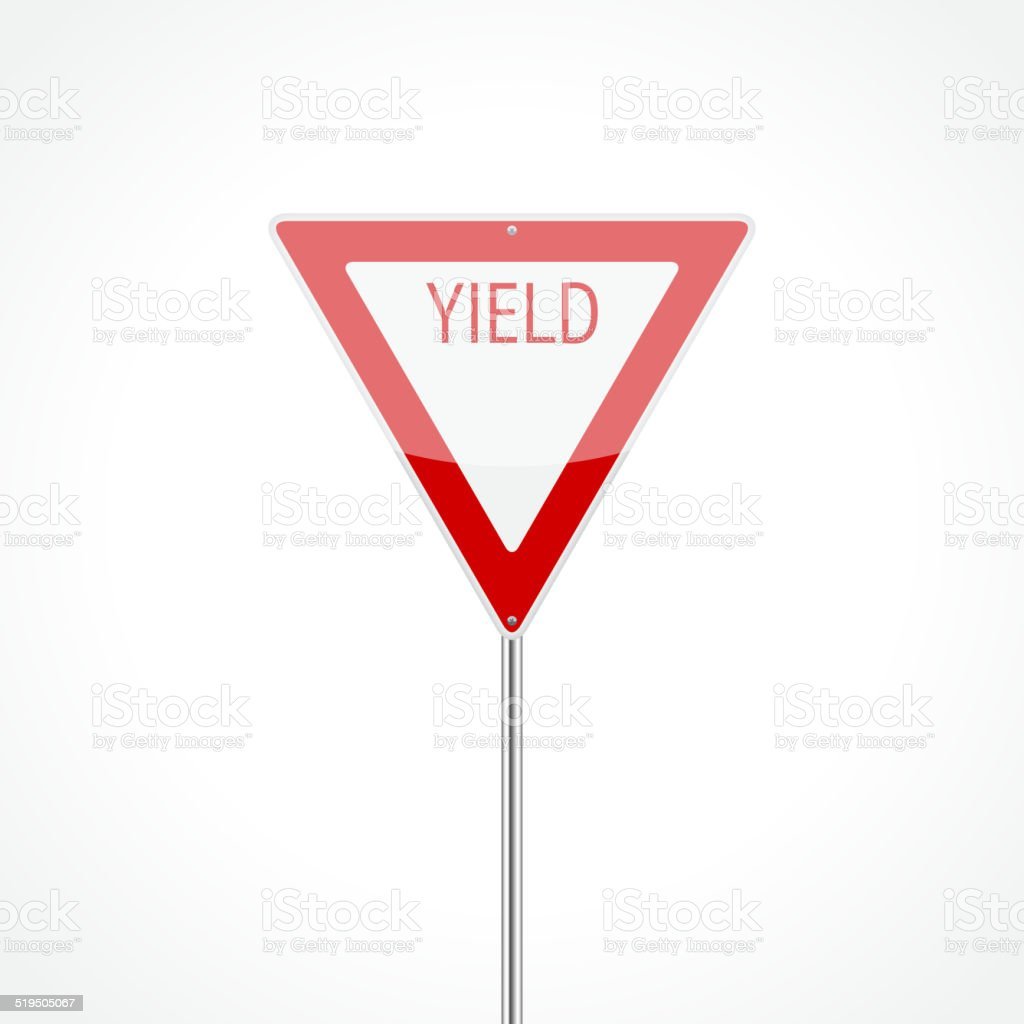 Знак Уступи дорогу 2.4