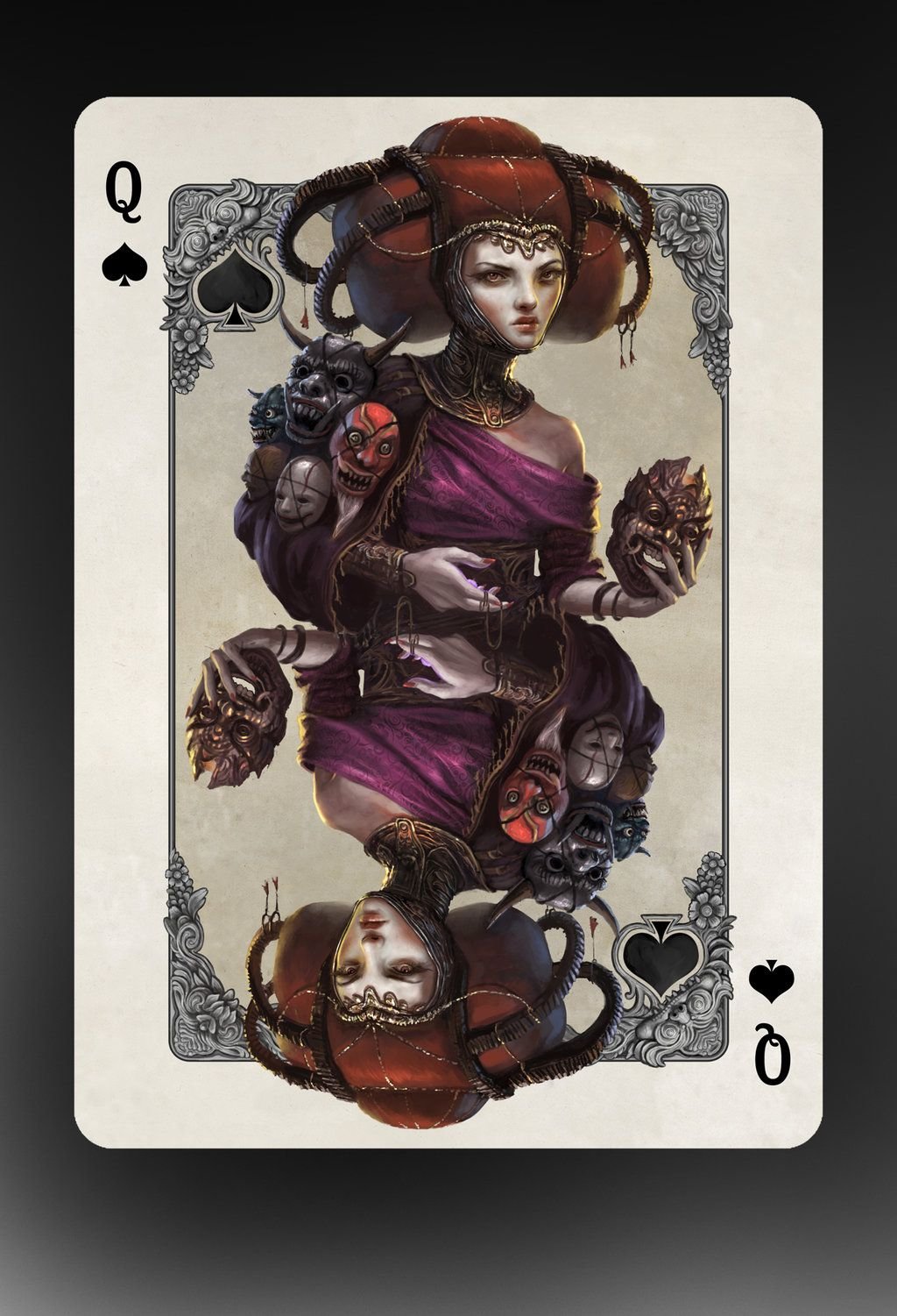 Червовая Королева макияж