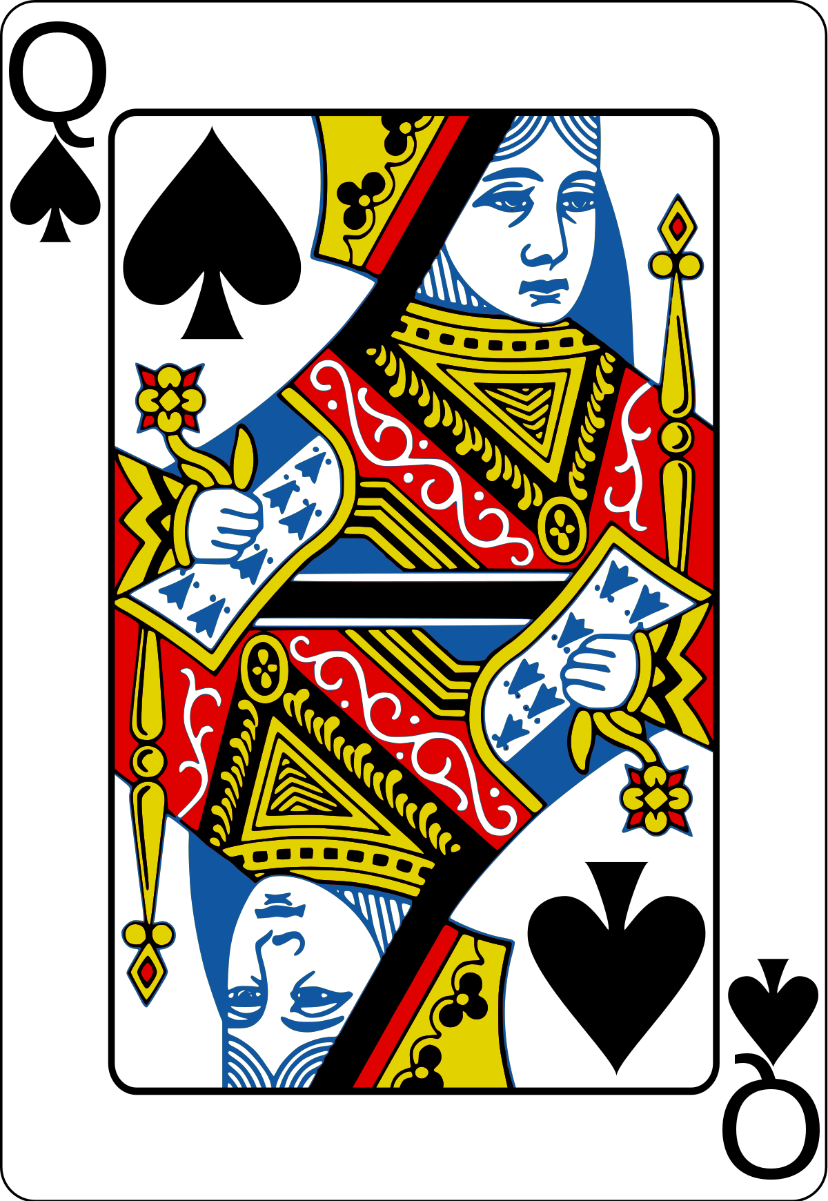 Игральные карты туз пик