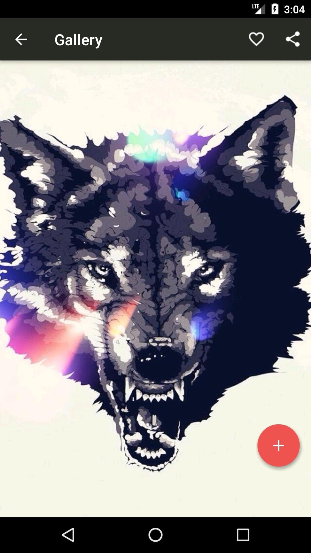 Красивые синие волки