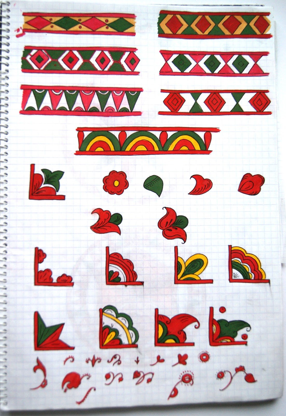 ФГОС народное искусство - детям. Узоры Северной Двины. Альбом для творчества