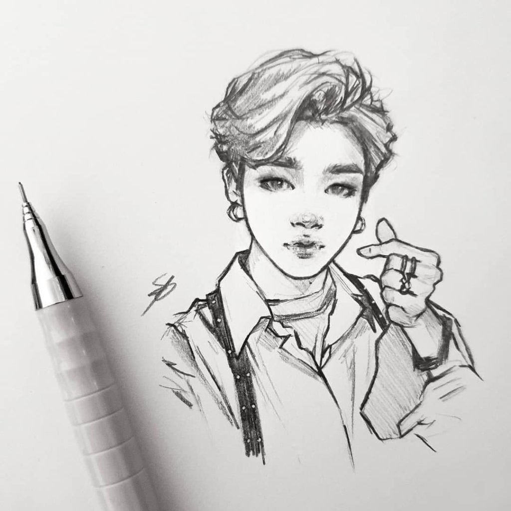 Рисунки карандашом для срисовки пошагово