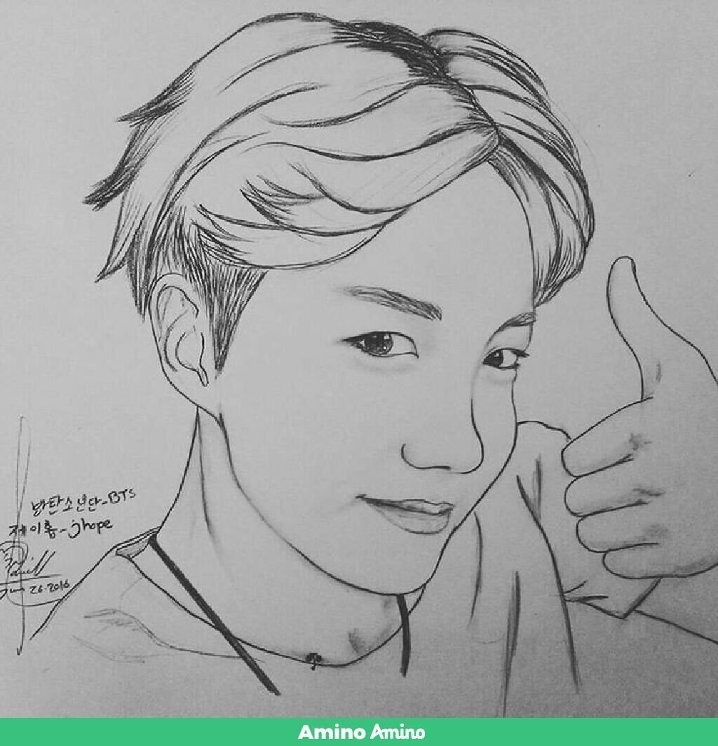 Рисунки БТС Чимин