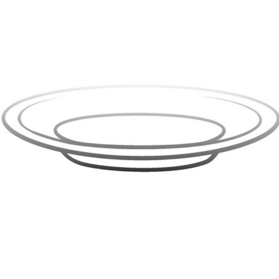 Тарелка раскраска для детей