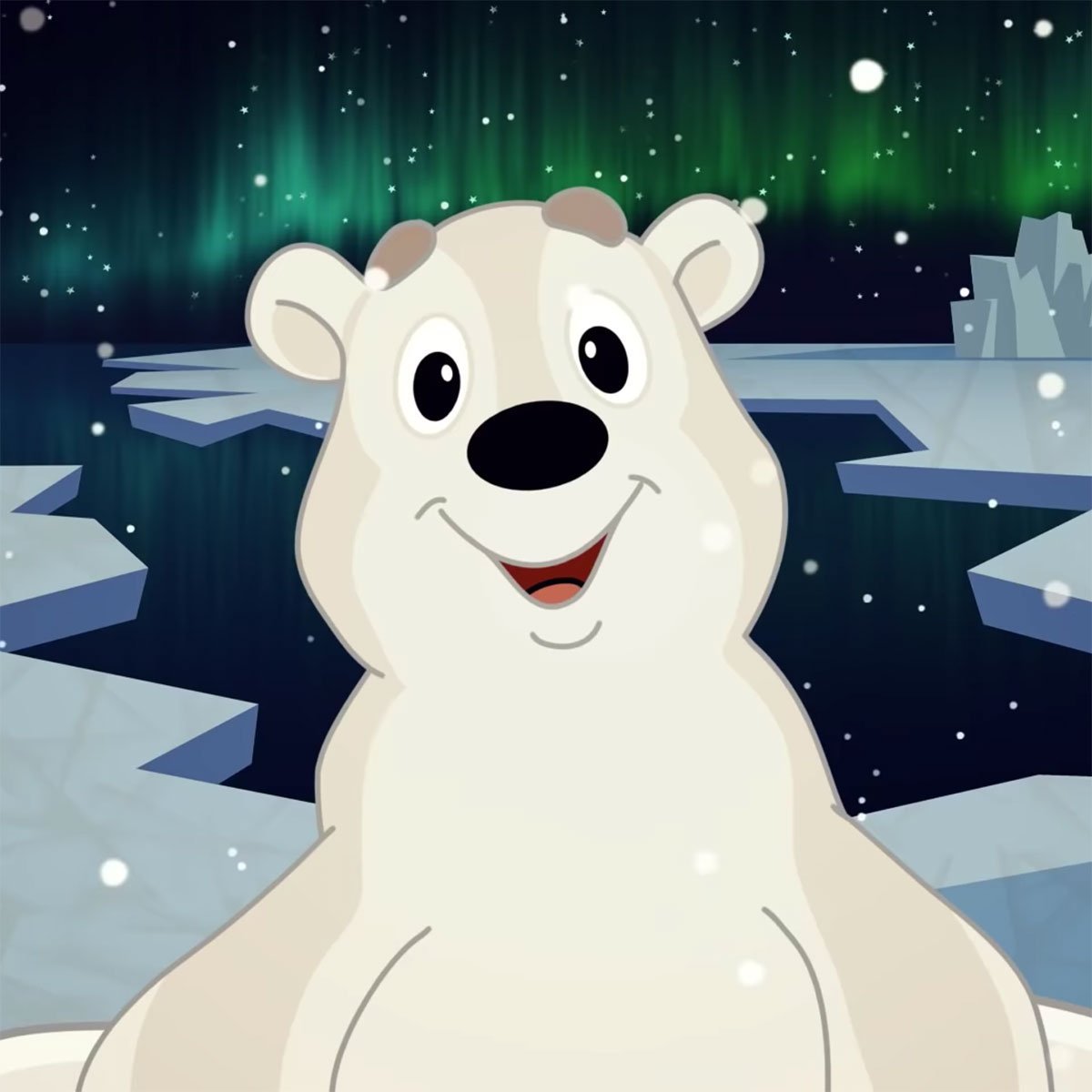 Умка на белом фоне