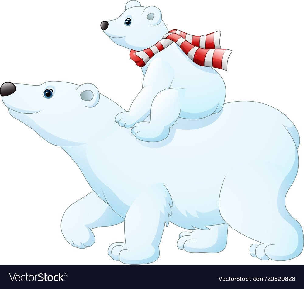 Умка медведь из мультика