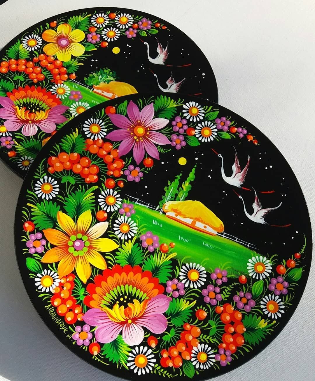 Тамара Вакуленко Петриковская роспись