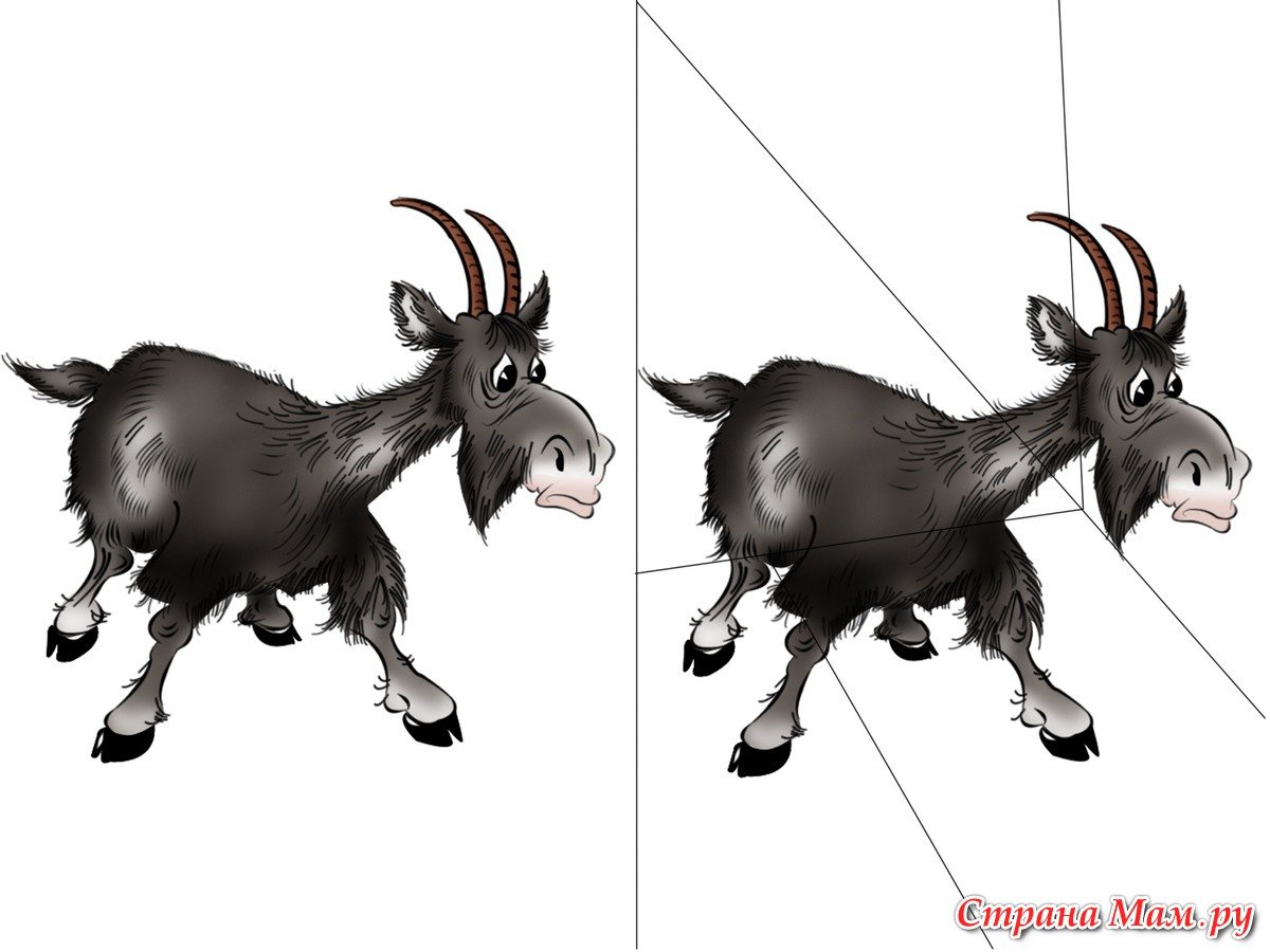 Разрезные картинки животных для детей