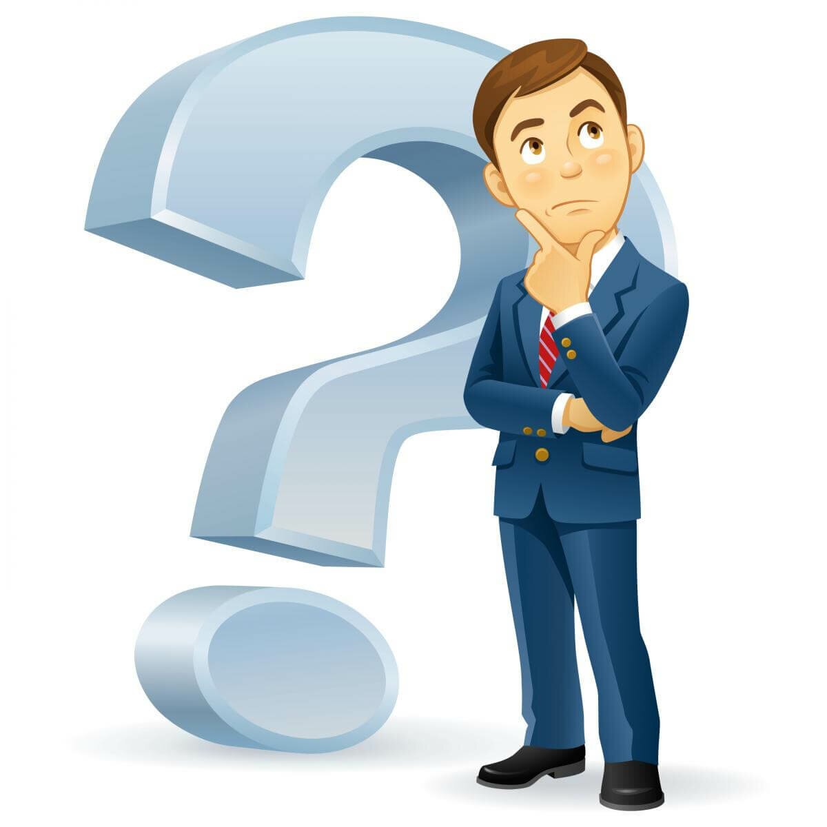 Задумчивый человечек